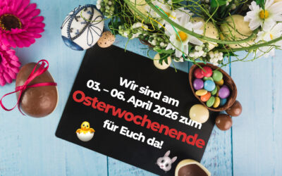 Ostern 2026 geöffnet