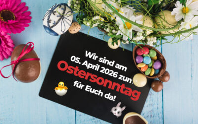 Ostersonntag 2026 geöffnet